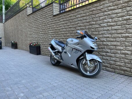 2002 Honda CBR 1100 XX, серебристый, 550000 рублей, вид 3