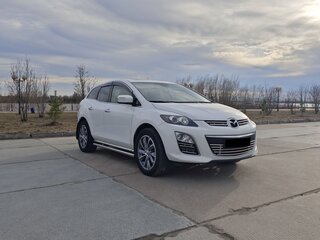2012 Mazda CX-7 I Рестайлинг, белый, 1450000 рублей, вид 3
