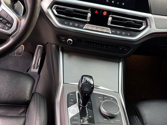 2020 BMW 3 серии 320d VII (G2x), чёрный, 3700000 рублей - вид 9