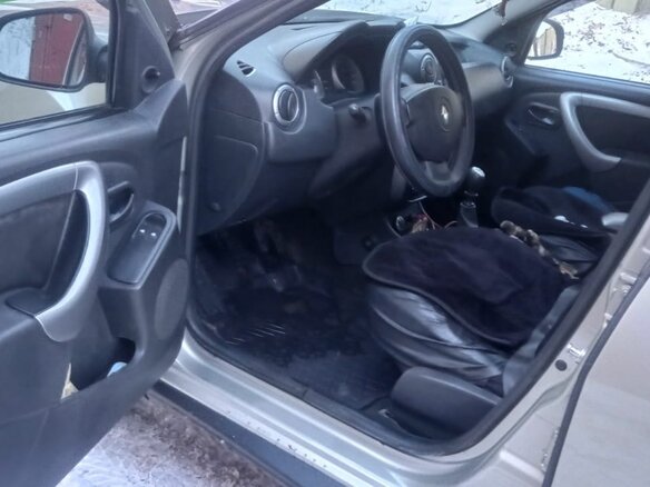 2012 Renault Duster I, бежевый, 750000 рублей - вид 4