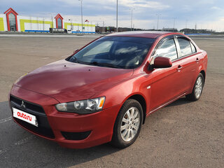 2008 Mitsubishi Lancer X, красный, 600000 рублей, вид 1