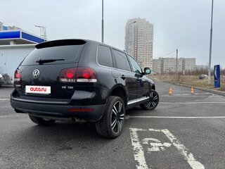 2008 Volkswagen Touareg I Рестайлинг, чёрный, 1090000 рублей, вид 5