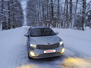 2012 Kia Rio III, серебристый, 770000 рублей, вид 3