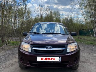 2013 Lada (ВАЗ) Granta I, пурпурный, 365000 рублей, вид 4