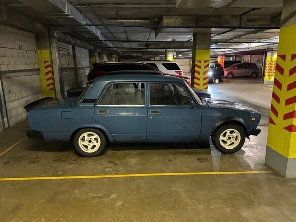 2007 Lada (ВАЗ) 21053-20, синий, 195000 рублей - вид 2