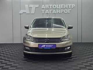 2017 Volkswagen Polo V Рестайлинг, бежевый, 1135000 рублей, вид 3