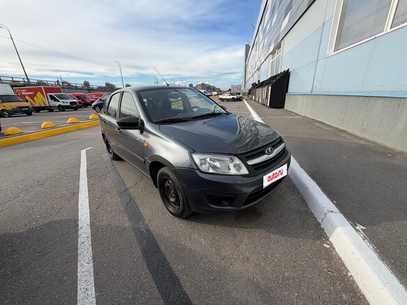 2015 Lada (ВАЗ) Granta I, серый, 320000 рублей - вид 1