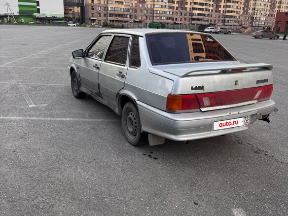 2001 Lada (ВАЗ) 2115, серебристый, 95000 рублей - вид 3