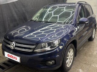 2013 Volkswagen Tiguan I Рестайлинг, синий, 1570000 рублей, вид 1