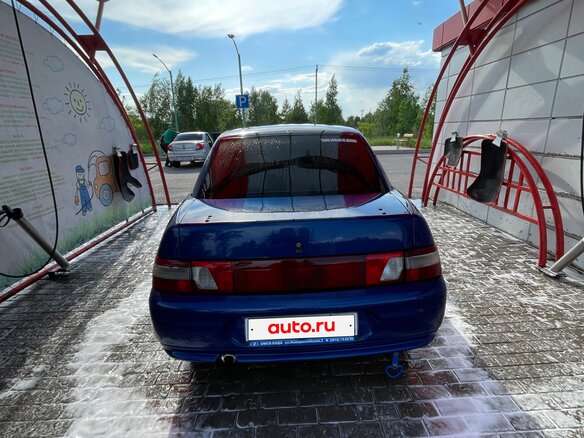 2003 Lada (ВАЗ) 2110, синий, 137000 рублей - вид 5
