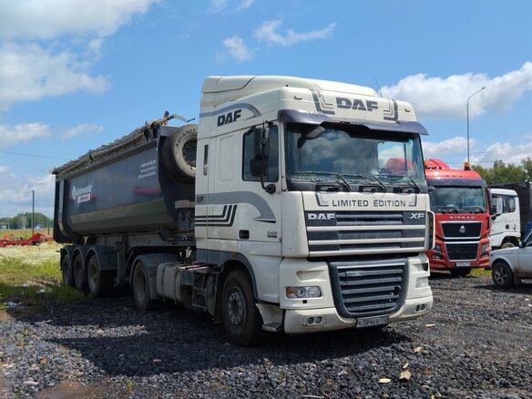 2015 DAF XF 105, белый, 2573360 рублей