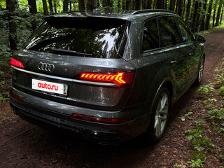 2021 Audi Q7 45 TDI II (4M) Рестайлинг, серый, 6400000 рублей, вид 3