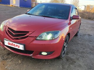 2005 Mazda 3 I (BK), красный, 400000 рублей, вид 1