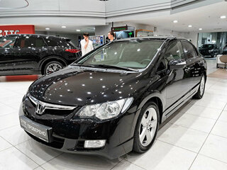 2008 Honda Civic VIII Рестайлинг, чёрный, 799000 рублей, вид 1