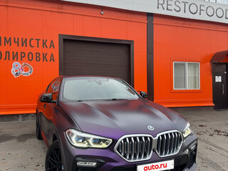 2020 BMW X6 30d III (G06), синий, 11350000 рублей, вид 2