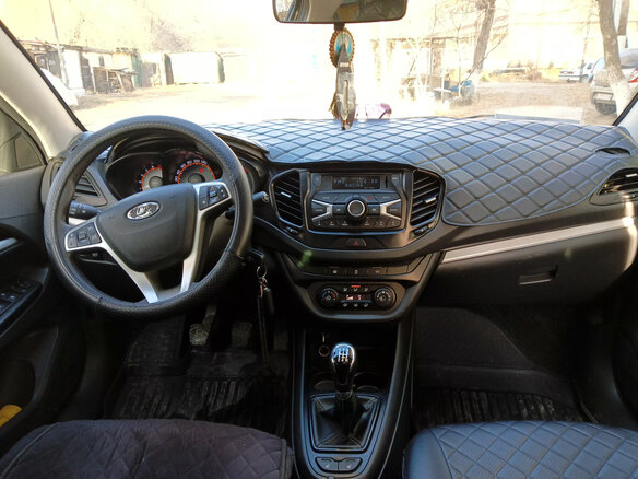 2019 Lada (ВАЗ) Vesta I, коричневый, 900000 рублей - вид 6