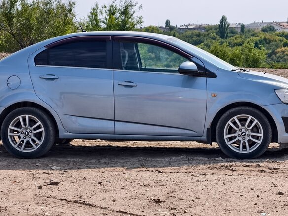 2012 Chevrolet Aveo II, голубой, 650000 рублей - вид 2