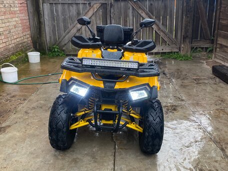 2020 Motoland Wild Track 200 X Pro, жёлтый, 169000 рублей, вид 1