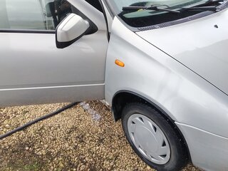 2009 Lada (ВАЗ) Kalina I, серебристый, 245000 рублей, вид 2