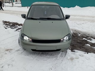 2008 Lada (ВАЗ) Kalina I, зелёный, 340000 рублей, вид 3