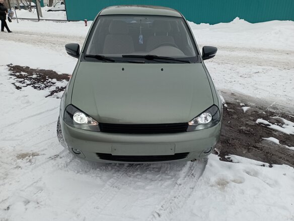 2008 Lada (ВАЗ) Kalina I, зелёный, 340000 рублей - вид 2