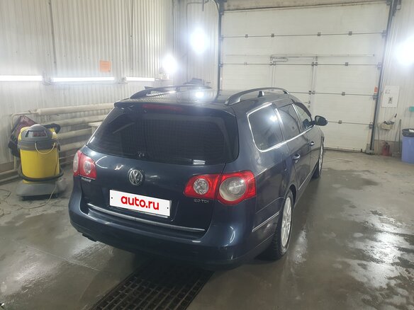 2007 Volkswagen Passat B6, синий, 450000 рублей - вид 8