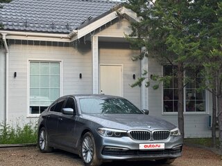 2018 BMW 5 серии 520d xDrive VII (G30/G31/G38), серый, 2520000 рублей, вид 3