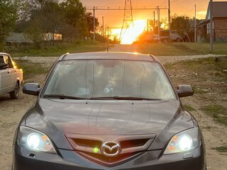 2008 Mazda 3 I (BK) Рестайлинг, серый, 740000 рублей, вид 4