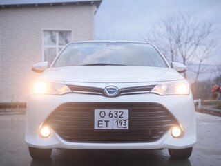 2017 Toyota Corolla Fielder XI (E160, E170, E180) Рестайлинг 1, белый, 1430000 рублей, вид 2