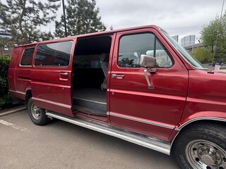 1991 Ford Econoline III, пурпурный, 2700000 рублей, вид 4