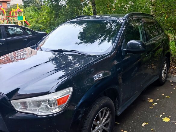 2011 Mitsubishi ASX I, чёрный - вид 1