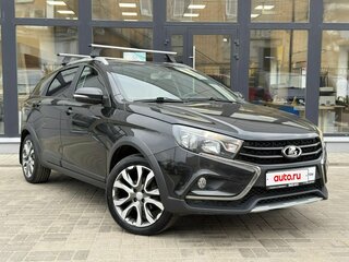 2018 Lada (ВАЗ) Vesta SW Cross I, чёрный, 950000 рублей, вид 3