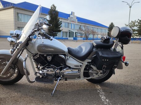 2008 Yamaha XVS1100, белый, 630000 рублей, вид 5