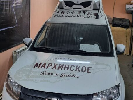 2021 LADA (ВАЗ) Largus, белый, 1450000 рублей, вид 1