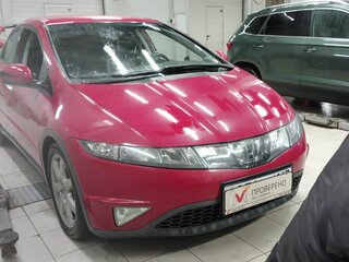 2008 Honda Civic Type S AMT VIII Рестайлинг, красный, 660000 рублей, вид 1