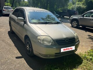 2001 Toyota Corolla IX (E120, E130), золотистый, 500000 рублей, вид 1