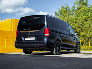 2019 Mercedes-Benz V-Класс Extra Long 250 d экстра длинный III (W447) Рестайлинг, синий, 4200000 рублей, вид 4
