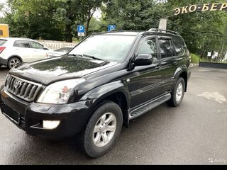 2007 Toyota Land Cruiser Prado 5-speed 120 Series Рестайлинг, чёрный, 2150000 рублей, вид 1