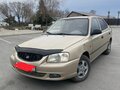 2004 Hyundai Accent ТагАЗ II, бежевый, 265000 рублей