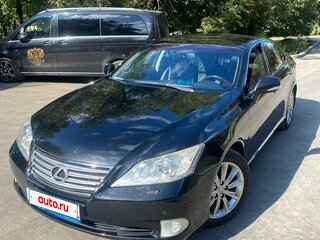 2012 Lexus ES 350 V Рестайлинг, чёрный, 1400000 рублей, вид 1
