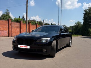2010 BMW 7 серии Long 730Li V (F01/F02/F04), чёрный, 1600000 рублей, вид 1