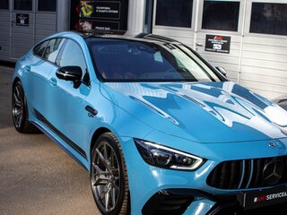 2020 Mercedes-Benz AMG GT 4-Door Coupe 43 I, белый, 8490000 рублей, вид 4