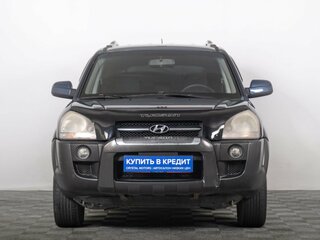 2007 Hyundai Tucson I, синий, 899000 рублей, вид 4