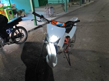 2023 Kayo Basic TT125, белый, 65000 рублей, вид 5