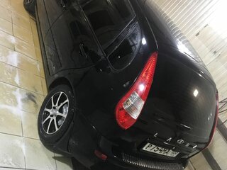 2012 Lada (ВАЗ) Kalina I, чёрный, 350000 рублей, вид 4