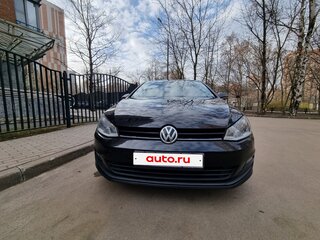 2013 Volkswagen Golf VII, чёрный, 1000000 рублей, вид 3