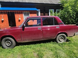 2002 Lada (ВАЗ) 2107, пурпурный, 110000 рублей, вид 5