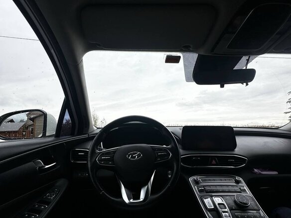 2021 Hyundai Santa Fe IV Рестайлинг, белый, 3000000 рублей - вид 5