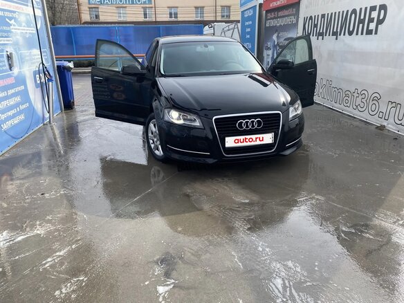 2012 Audi A3 II (8P) Рестайлинг 2, чёрный, 910000 рублей - вид 2