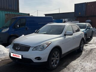 2008 Infiniti EX35 I (J50), белый, 950000 рублей, вид 1